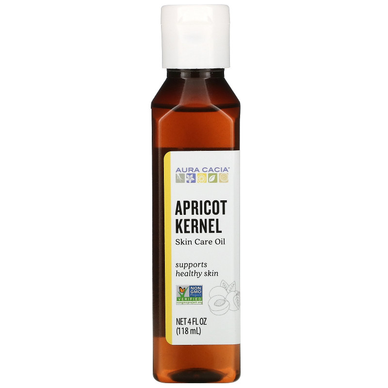 Aura Cacia, Skin Care Oil, Rejuvenating Apricot Kernel, 4 fl oz (118 ml)