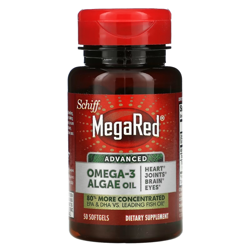 Schiff, MegaRed, Advanced Omega-3 Algae Oil, 50 Softgels