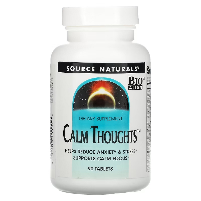 Source Naturals, Calm Thoughts, 90 таблеток