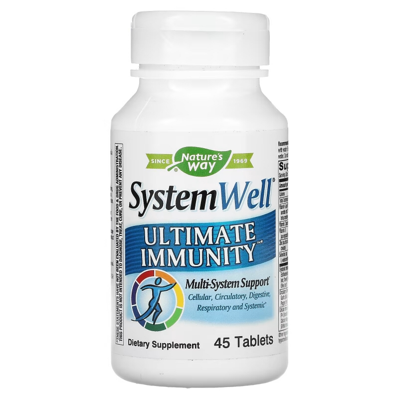 Nature's Way, System Well, Ultimate Immunity, 45 Tablets