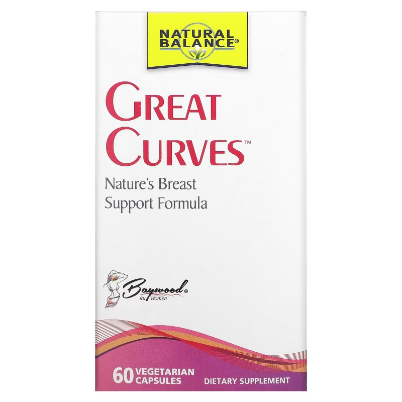 Natural Balance, Great Curves, 60 Vegetarian Capsules