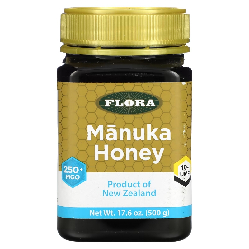 Flora, Manuka Honey, MGO 250+, 17.6 oz (500 g)