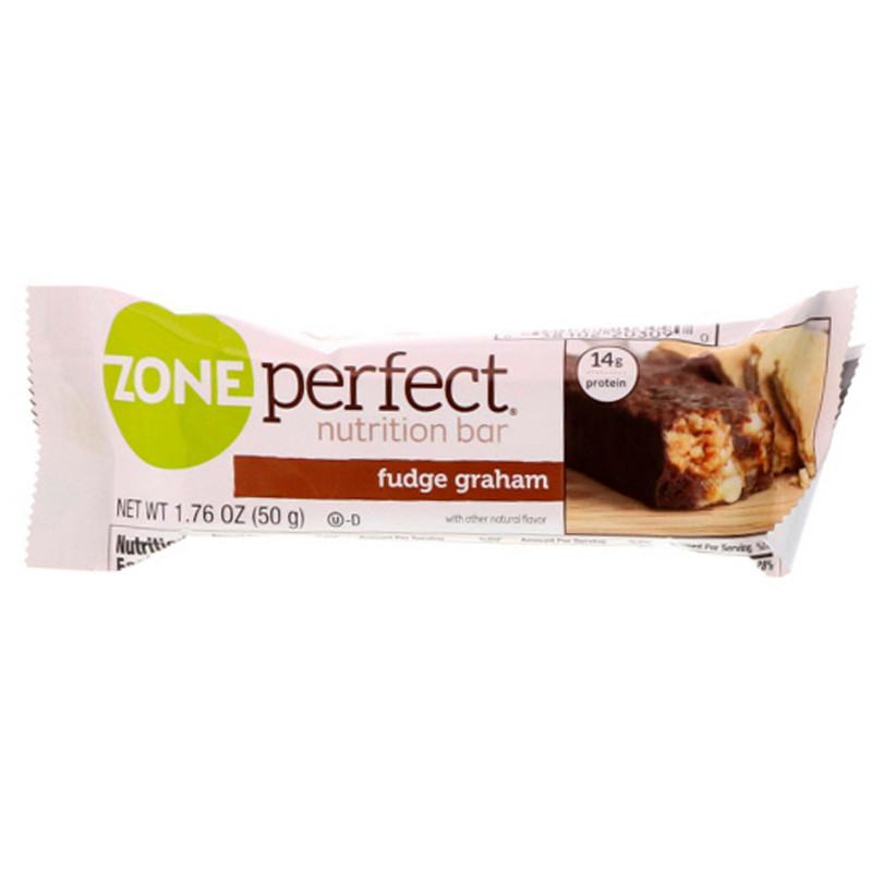 ZonePerfect, Nutrition Bars, Fudge Graham, 12 Bars, 1.76 oz (50 g) Each