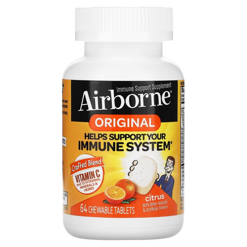 AirBorne Chewable Tablets Citrus 64 Chewable Tablets