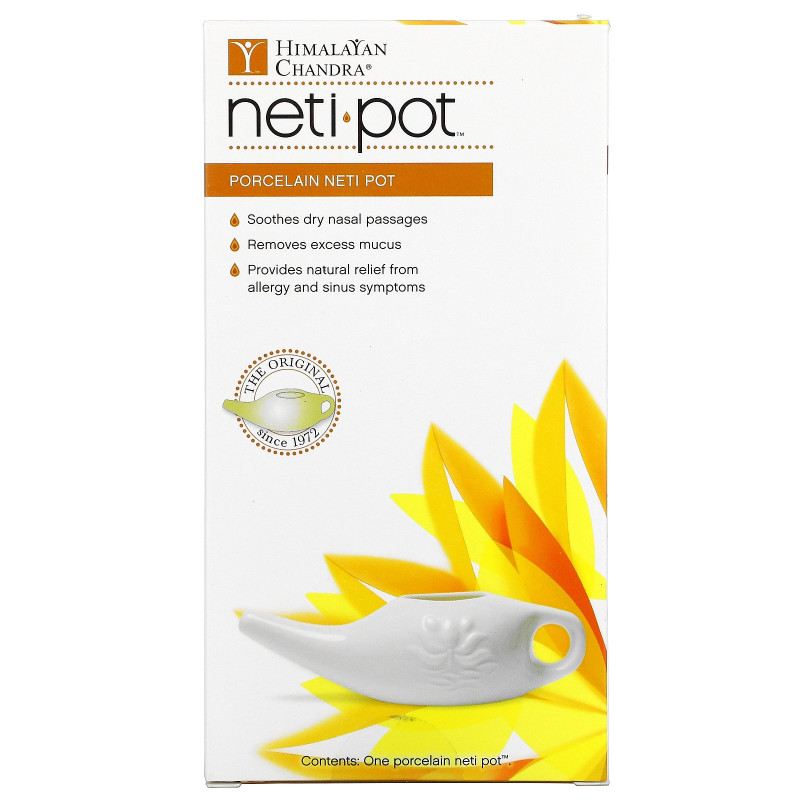 Himalayan Institute Ceramic Neti Pot 1 Pot