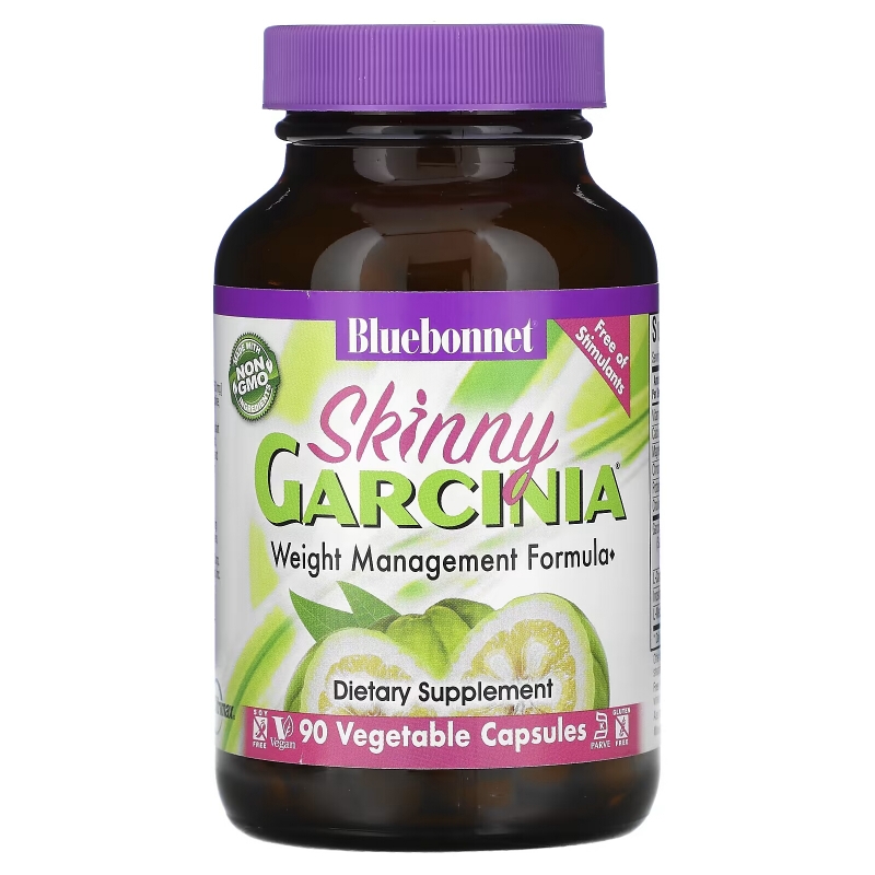 Bluebonnet Nutrition, Skinny Garcinia Weight Management Formula, 90 Vegetable Capsules