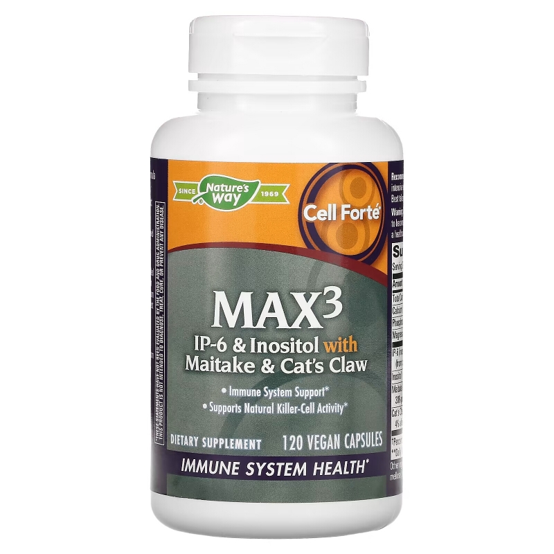 Nature's Way, Cell Forté MAX3, 120 Vegan Capsules