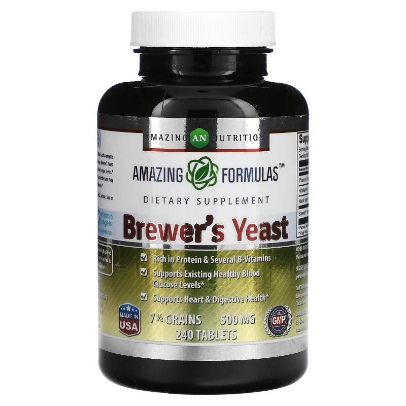 Amazing Nutrition, Brewer's Yeast, 250 mg, 240 Tablets