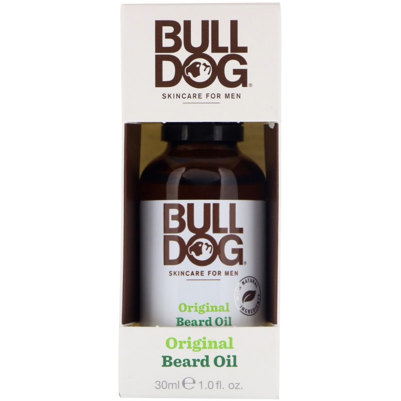 Bulldog Skincare For Men, Оригинальное масло для бороды, 30 мл