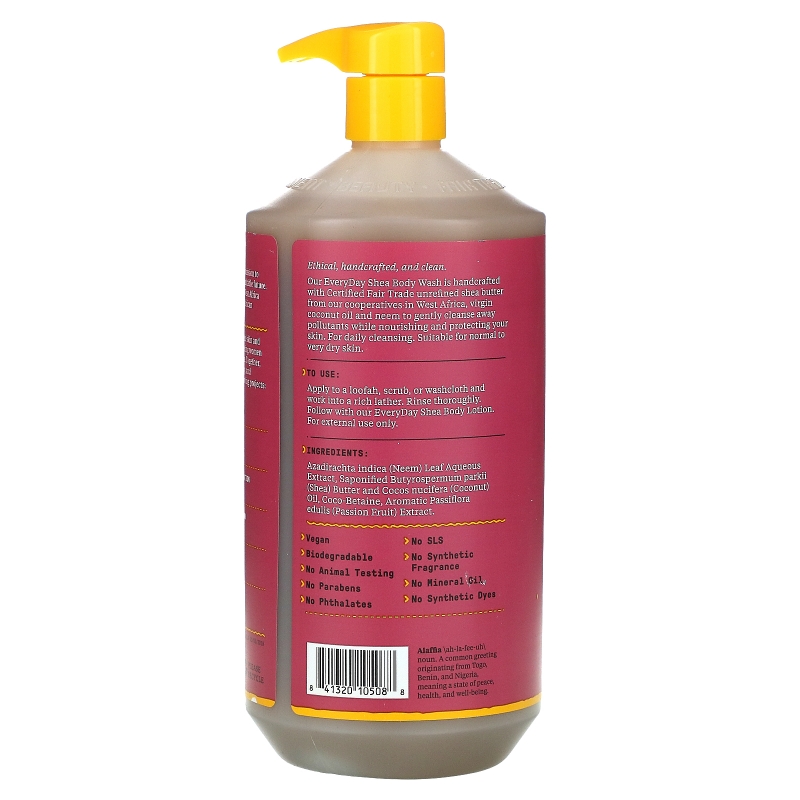 Everyday Shea Moisturizing Body Wash Passion Fruit 32 fl oz (950 ml)