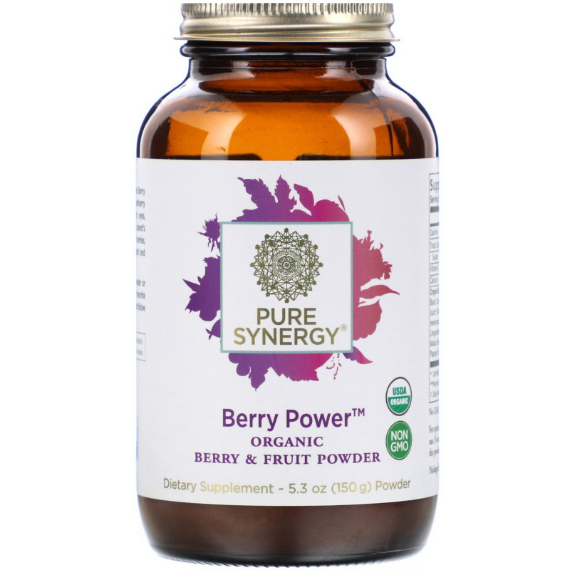 Pure Synergy, Berry Power, Organic Berry & Fruit Powder, 5.3 oz (150 g)