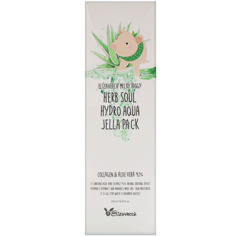 Elizavecca, Milky Piggy, Herb Soul Hydro Aqua Jella Pack, 8.45 fl oz (250 ml)