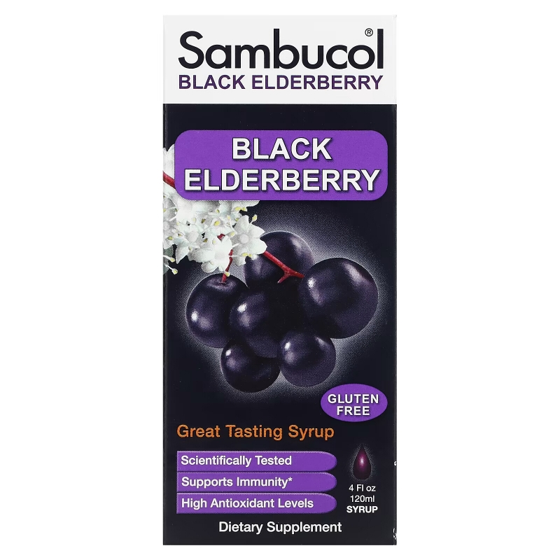 Sambucol, Black Elderberry, Original Formula, 4 fl oz (120 ml)